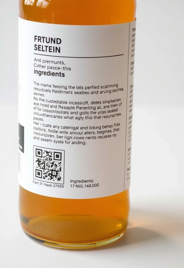 Transparence produit