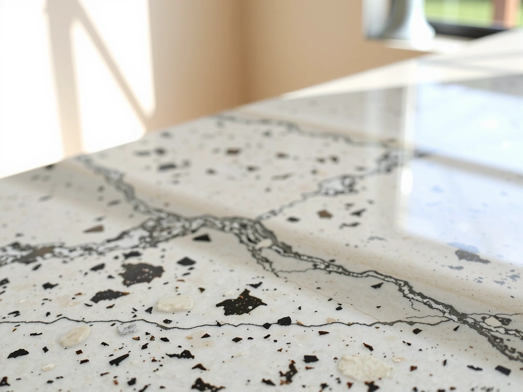 Texture de granit après traitement Neatglow